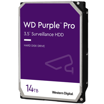 HDD AV WD Purple Pro (3.5, 14TB, 512MB, 7200 RPM, SATA 6 Gb/s), WD141PURP