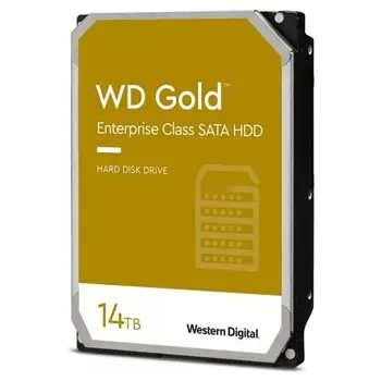 HDD Interni WD Gold Enterprise Class 14TB 3,5" SATA WD142KRYZ, WD142KRYZ