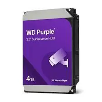 HDD Interni WD Purple Surveillance 4TB 3,5" SATA WD44PURZ, WD44PURZ
