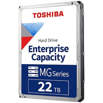 HDD Server TOSHIBA MG11 22TB MAMR 512e, 3.5, 1024MB, 7200RPM, SAS, SKU: HDEA02JGEA51F, MG11SCA22TE