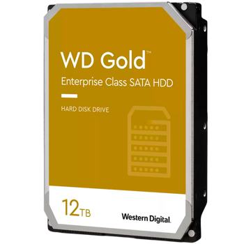 HDD Server WD Gold 12TB CMR 512e, 3.5, 512MB, 7200 RPM, SATA, WD122KRYZ