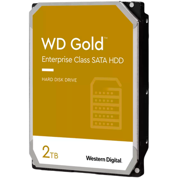 HDD Server WD Gold (3.5, 2TB, 64MB, 7200 RPM, SATA 6 Gb/s), WD2000FRYZ