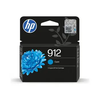 HP 912 Cyan Original Ink Cartridge, 3YL77AE#LS2