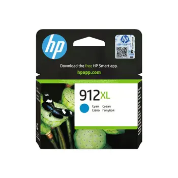 HP 912XL High Yield Cyan Original Ink, 3YL81AE#LS3