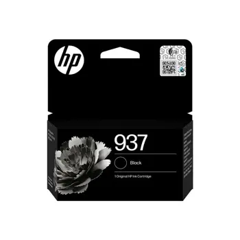 HP 937 Black Original Ink Cartridge, 4S6W5NE#LS1
