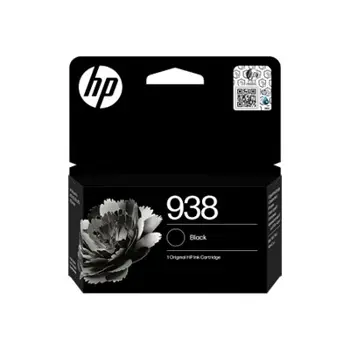 HP 938 Black Original Ink Cartridge, 4S6X8PE#LS1