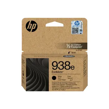 HP 938e EvoMore Black Original Ink Cart, 4S6Y2PE#LS3