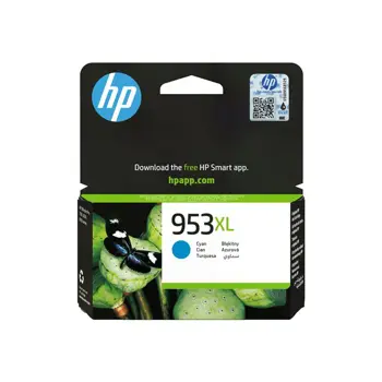 HP 953XL High Yield Cyan Original Ink, F6U16AE#LS2