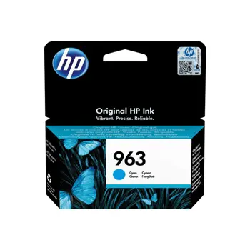 HP 963 Cyan Original Ink Cartridge, 3JA23AE#LS1