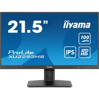 IIYAMA 22" XU2293HS-B6 FHD (1920x1080) IPS 16:9, 100Hz, 300 cd/m2, 1ms, 1000:1, HDMI/ DP, tilt, zvučnici, crni, 76061