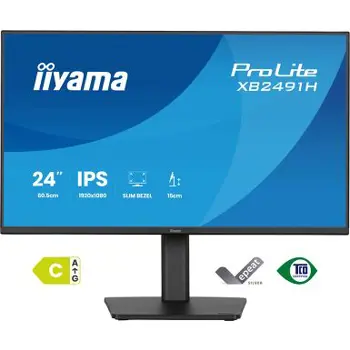 IIYAMA 24" XB2491H-B1 FHD (1920×1080) IPS, Pivot, 120Hz, 1ms, 350 cd/m2, HDMI/DP, crni, 77172