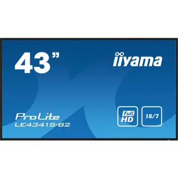 IIYAMA 43" LE4341S-B2 FHD (1920x1080) IPS Signage 18/7, 350cd/m2, 1200:1, 78236