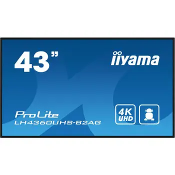 IIYAMA 43" LH4360UHS-B2AG 4K UHD (3840x2160) VA Signage 24/7, 500cd/m2, 4000:1, 70580