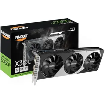 INNO3D GeForce RTX 5060 Ti X3 OC, 16GB GDDR7, INO-N506T3-16D7X1910