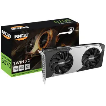 INNO3D GeForce RTX 5070 TWIN X2, 12GB GDDR7, INO-N50702-12D7-1950