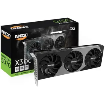 INNO3D GeForce RTX 5070 X3 OC, 12GB GDDR7, INO-N50703-12D7X1950
