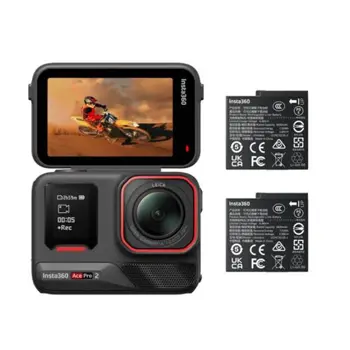 Insta360 Ace Pro 2 Dual Battery Bundle, CINSBBGA/DUAL BATTERY BUNDLE