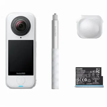 Insta360 X4 Air Starter Bun Arc White, CINSAAFA/ARCTIC WHITE