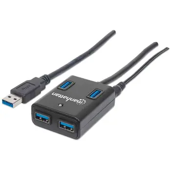 INT MH SuperSpeed USB 3.0 Hub, 4 Ports, AC/Bus Power 162302, 162302