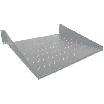 Intellinet 19" Cantilever Shelf, 2U, 250mm, Gray, MNI-712217