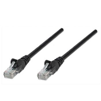 Intellinet Cat5e, CCA, U/UTP, PVC, RJ45, 10m, crni, 345378