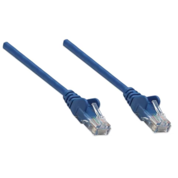 Intellinet Cat5e, CCA, U/UTP, PVC, RJ45, 1m, plavi, 318938