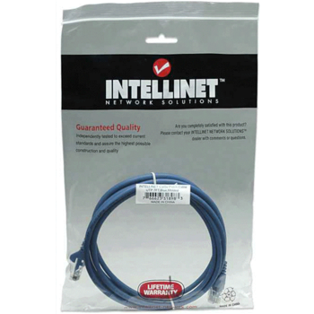 Intellinet Cat5e, CCA, U/UTP, PVC, RJ45, 2m, plavi, 318983