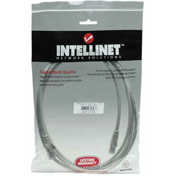 Intellinet Cat5e, CCA, U/UTP, PVC, RJ45, 2m, sivi, 318976