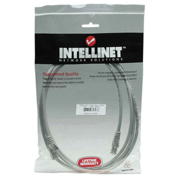 Intellinet Cat5e, CCA, U/UTP, PVC, RJ45, 5m, sivi, 319812