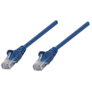 Intellinet Cat5e, CCA, U/UTP, PVC, RJ45,20m, plavi, 326018