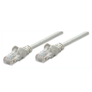 Intellinet Cat5e, CCA,U/UTP, PVC, RJ45, 10m, sivi, 325950