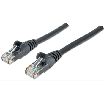 Intellinet Cat6, CCA, U/UTP, PVC, RJ45, 0.5m, crni, 342032