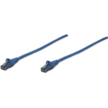 Intellinet Cat6, CCA, U/UTP, PVC, RJ45, 10 m, plav, 343770
