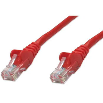 Intellinet Cat6, CCA, U/UTP,PVC, RJ45,0.5m,crveni, 342131