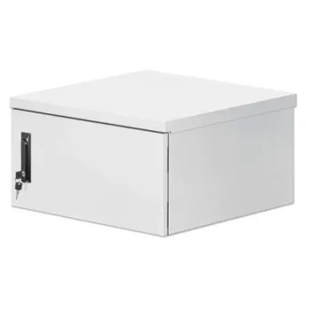 Intellinet Industrial IP55 19" Wall Mount Cabinet with Integrated Fans, 6U, MNI-716086