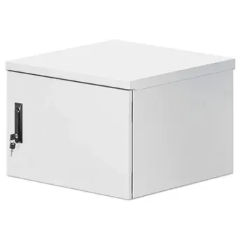 Intellinet Industrial IP55 19" Wall Mount Cabinet with Integrated Fans, 9U, MNI-716093