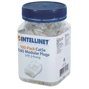 Intellinet konektor, UTP, CAT5e, RJ45, 100 kom, 790055