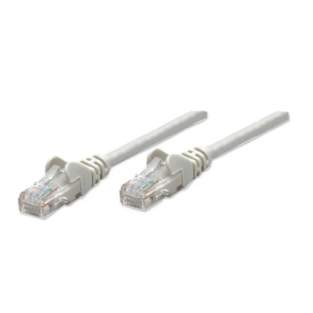 Intellinet UTP Cat6,CCA,U/UTP, PVC, RJ45, 5m,sivi, 336765