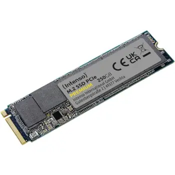 Intenso Premium 250 GB M.2 NVMe SSD, Gen. 3x4, INS-3835440