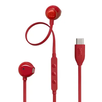 JBL T305C USB-C crvene, 76604