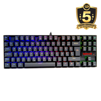 KEYBOARD - REDRAGON KUMARA K552RGB-1 RGB MECHANICAL SLO/CRO