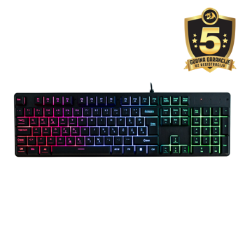 KEYBOARD - REDRAGON NETHERBANE K521 RGB SLO/CRO