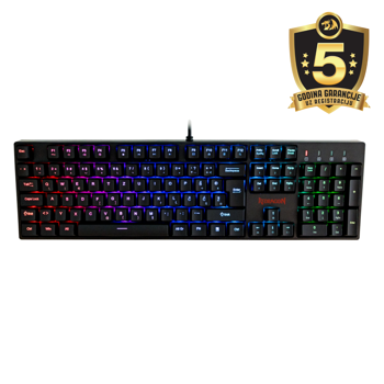 KEYBOARD - REDRAGON SURARA K582 RGB MECHANICAL SLO/CRO