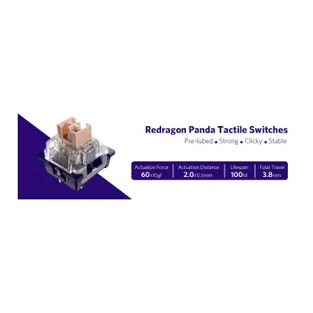 KEYBOARD SWITCH - REDRAGON PANDA A113 HP1
