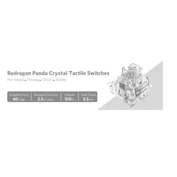 KEYBOARD SWITCH - REDRAGON PANDA A113 HP2