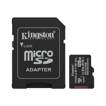 KINGSTON 128GB microSDXC Industrial C10, SDCIT2/128GB