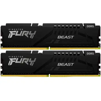 Kingston 16GB 6000MT/s DDR5 CL30 DIMM (Kit of 2) FURY Beast Black EXPO, EAN: 740617343427