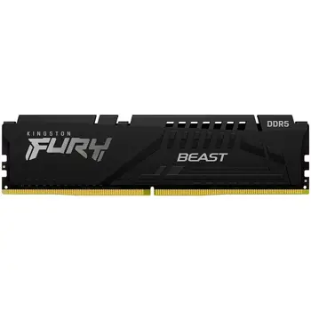 Kingston 32GB 6000MT/s DDR5 CL36 DIMM FURY Beast Black, KF560C36BBE2-32