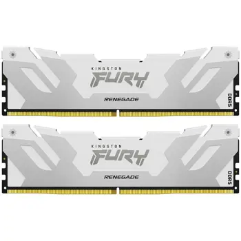 Kingston 32GB 6400MT/s DDR5 CL32 DIMM FURY Renegade White XMP EAN: 740617339512