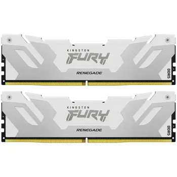 Kingston 64GB 6400MT/s DDR5 CL32 DIMM (Kit of 2) FURY Renegade White XMP EAN: 740617339505